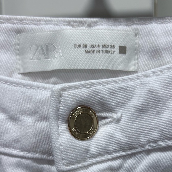 Zara wide leg front pockets jeans - Picture 5 of 9